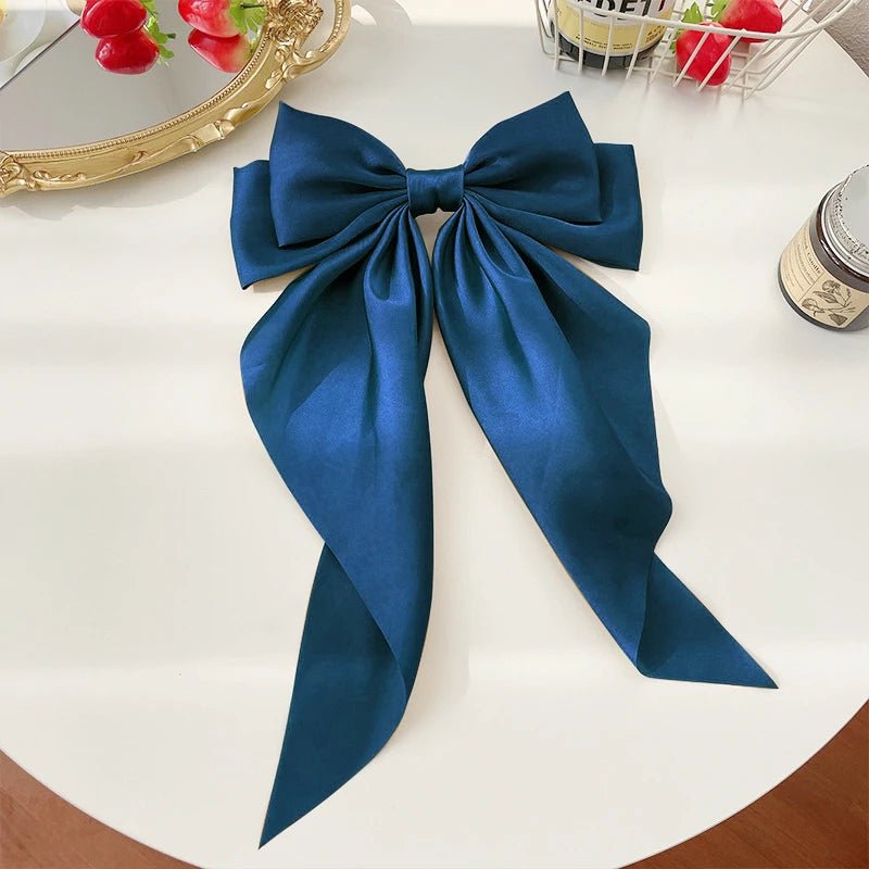 Bow Ribbon Hair Clip for Women