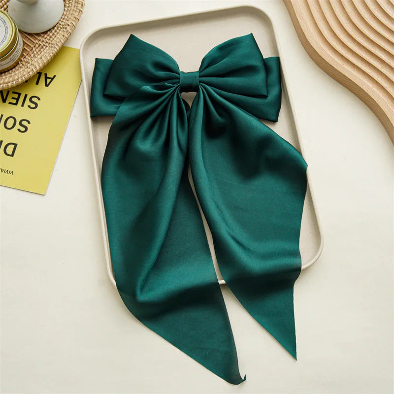 Bow Ribbon Hair Clip for Women