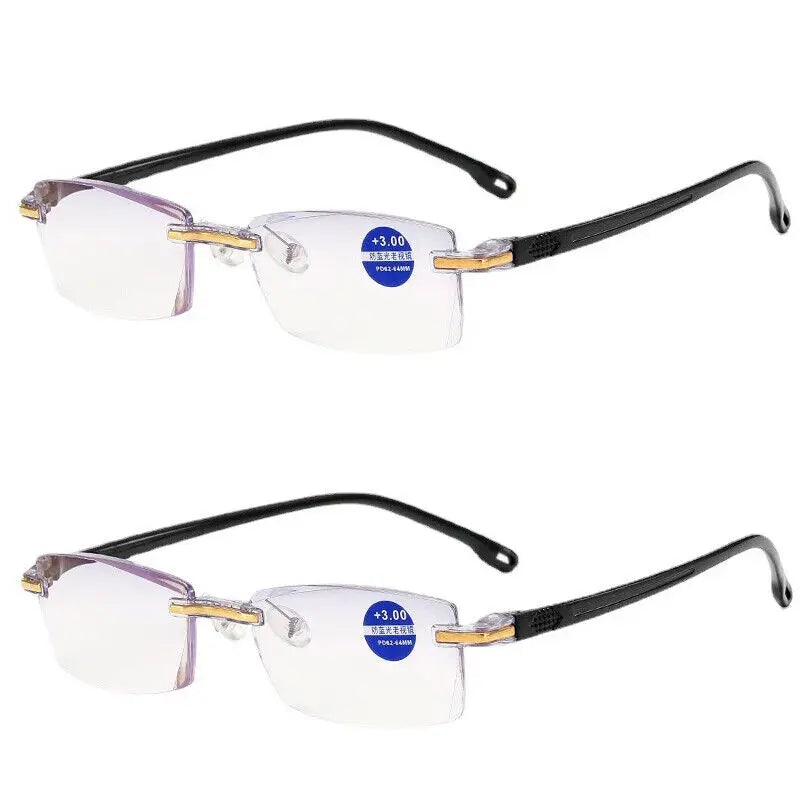Men Retro Square glasses