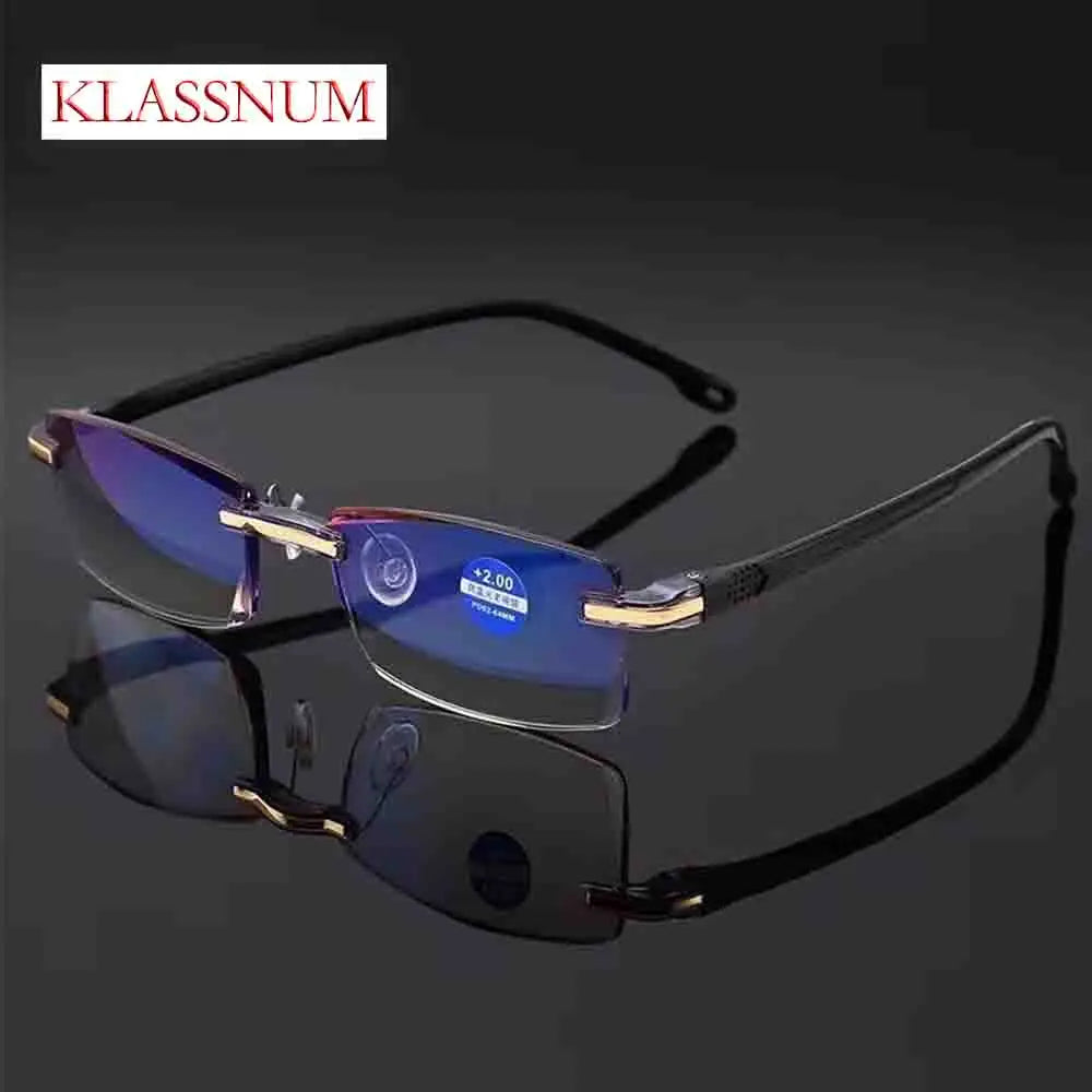 Men Retro Square glasses