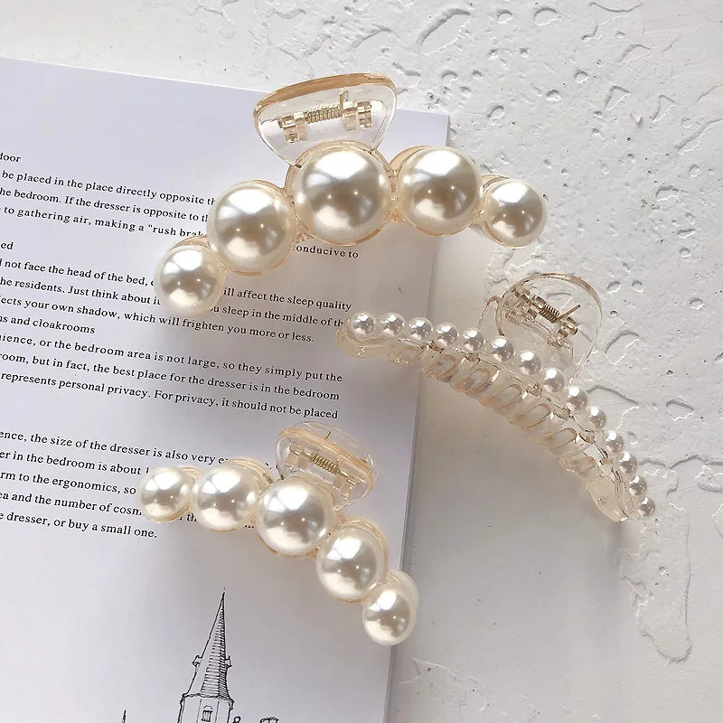 Pearl Hair Claws for Women.