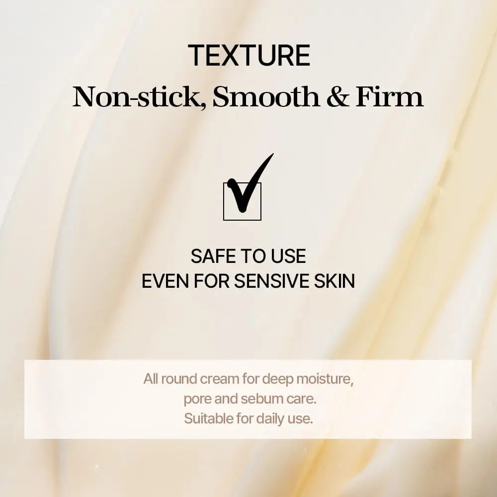 mixsoon Bean Cream - Intense Moisturizing Cream for Smooth and Nourished Skin,