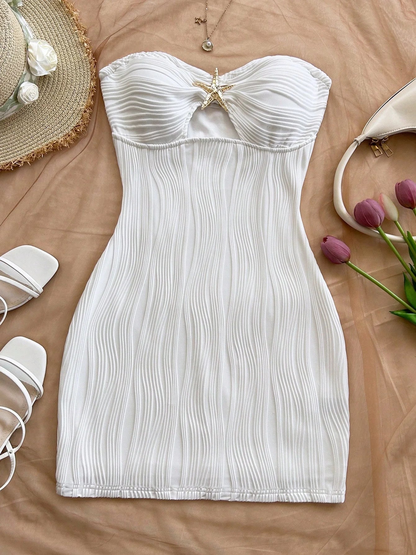 women strapless slimming short