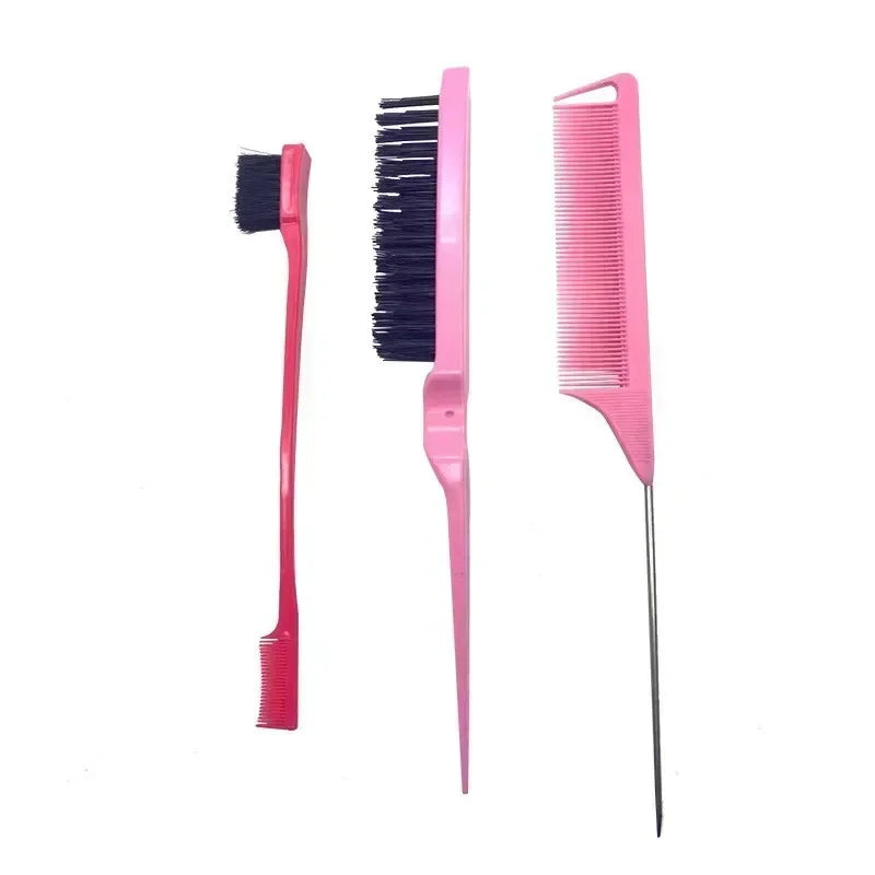 3-10pcs Hair Styling Comb Set Teasing Hair Brush.