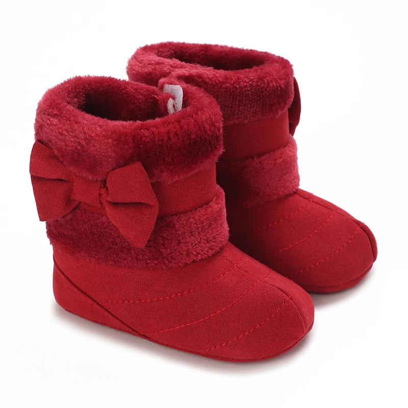 Christmas theme baby Boots