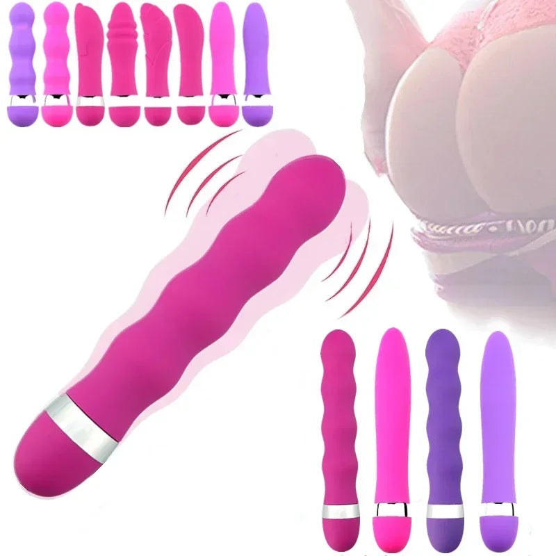 G Spot Vagina Vibrator, Butt Plug