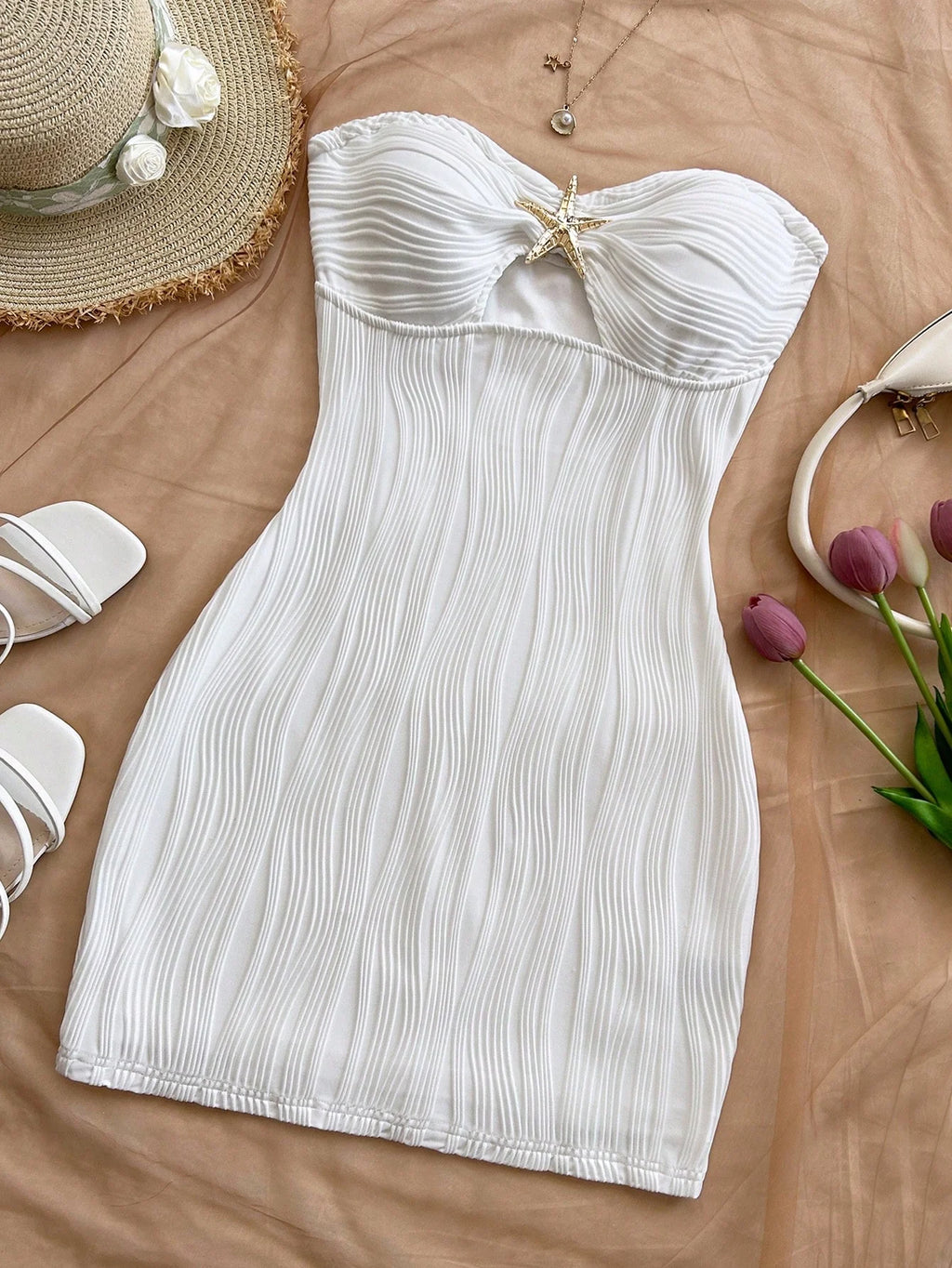 women strapless slimming short