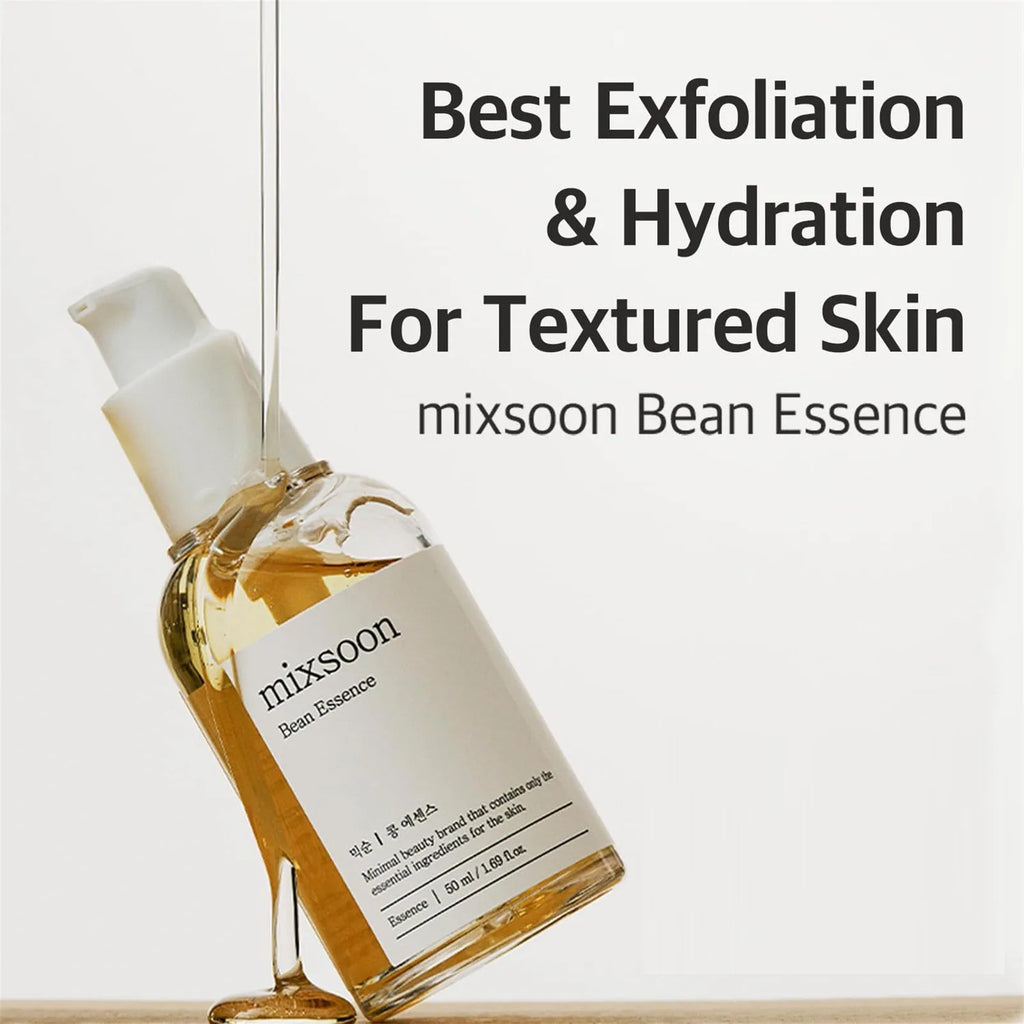 50ml Mixsoon Bean Essence Vegansnail Exfoliating Essence for face Hydrating