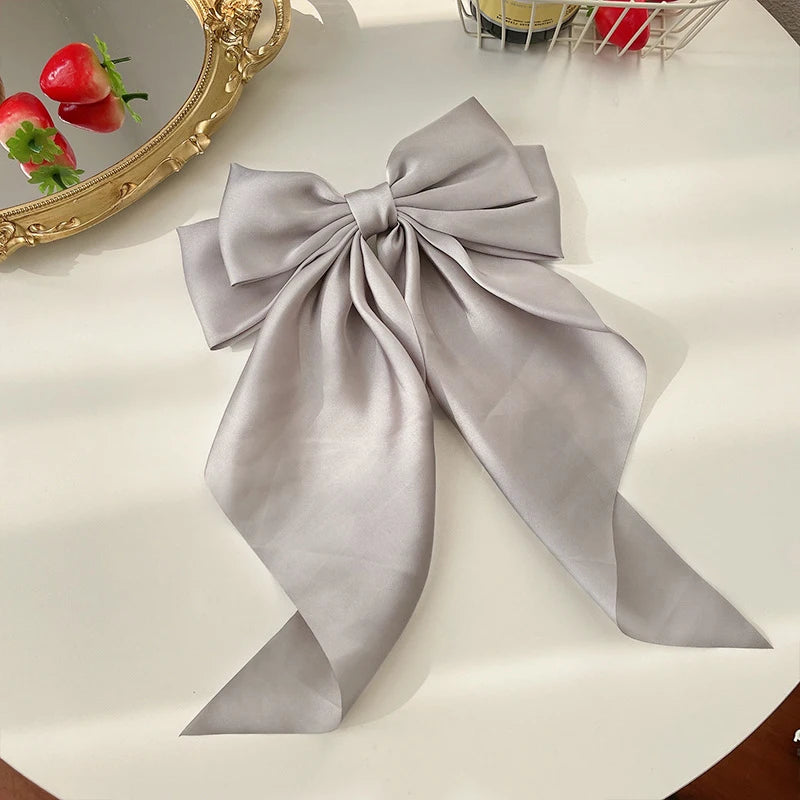 Bow Ribbon Hair Clip for Women