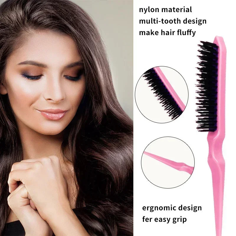 3-10pcs Hair Styling Comb Set Teasing Hair Brush.