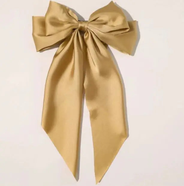 Bow Ribbon Hair Clip for Women