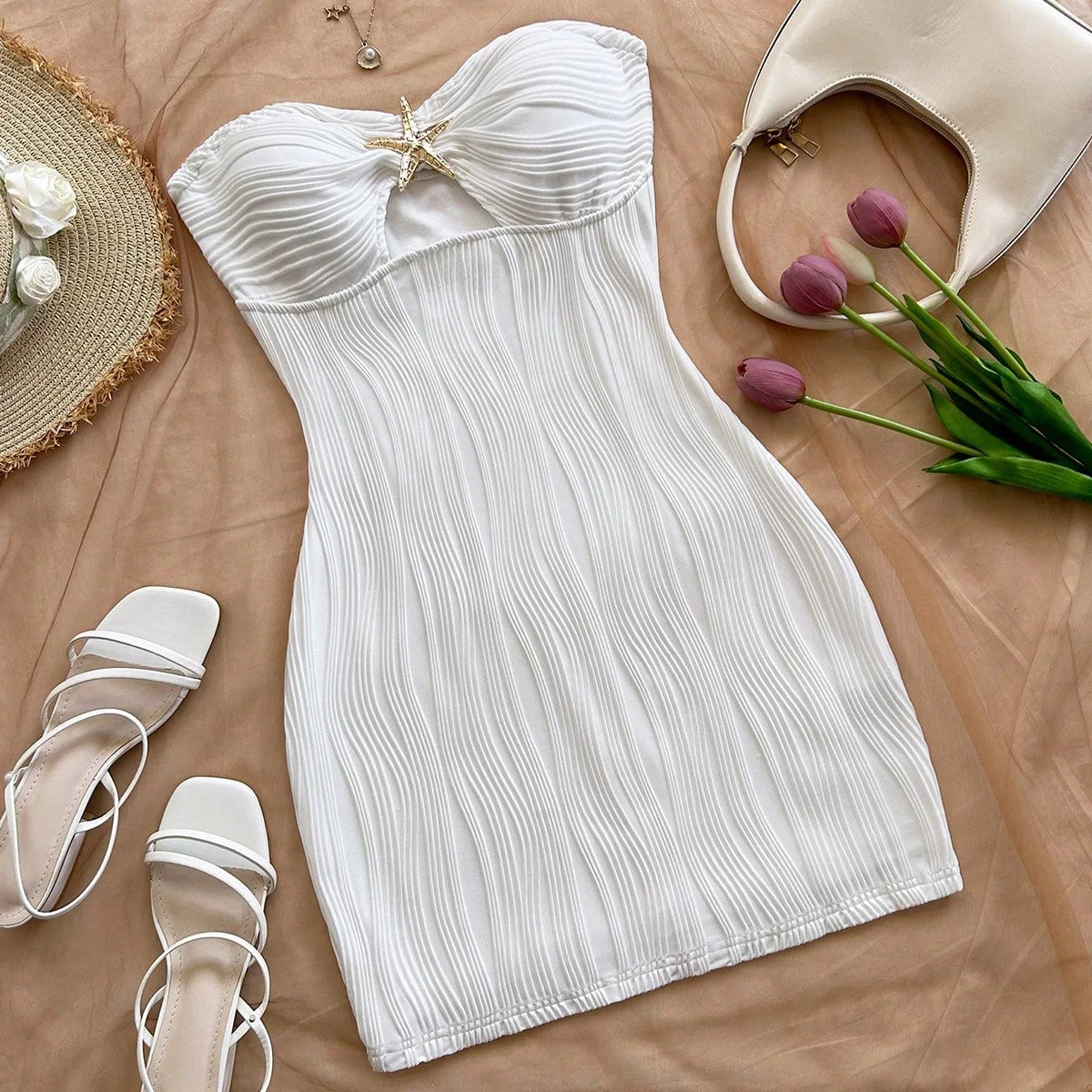 women strapless slimming short