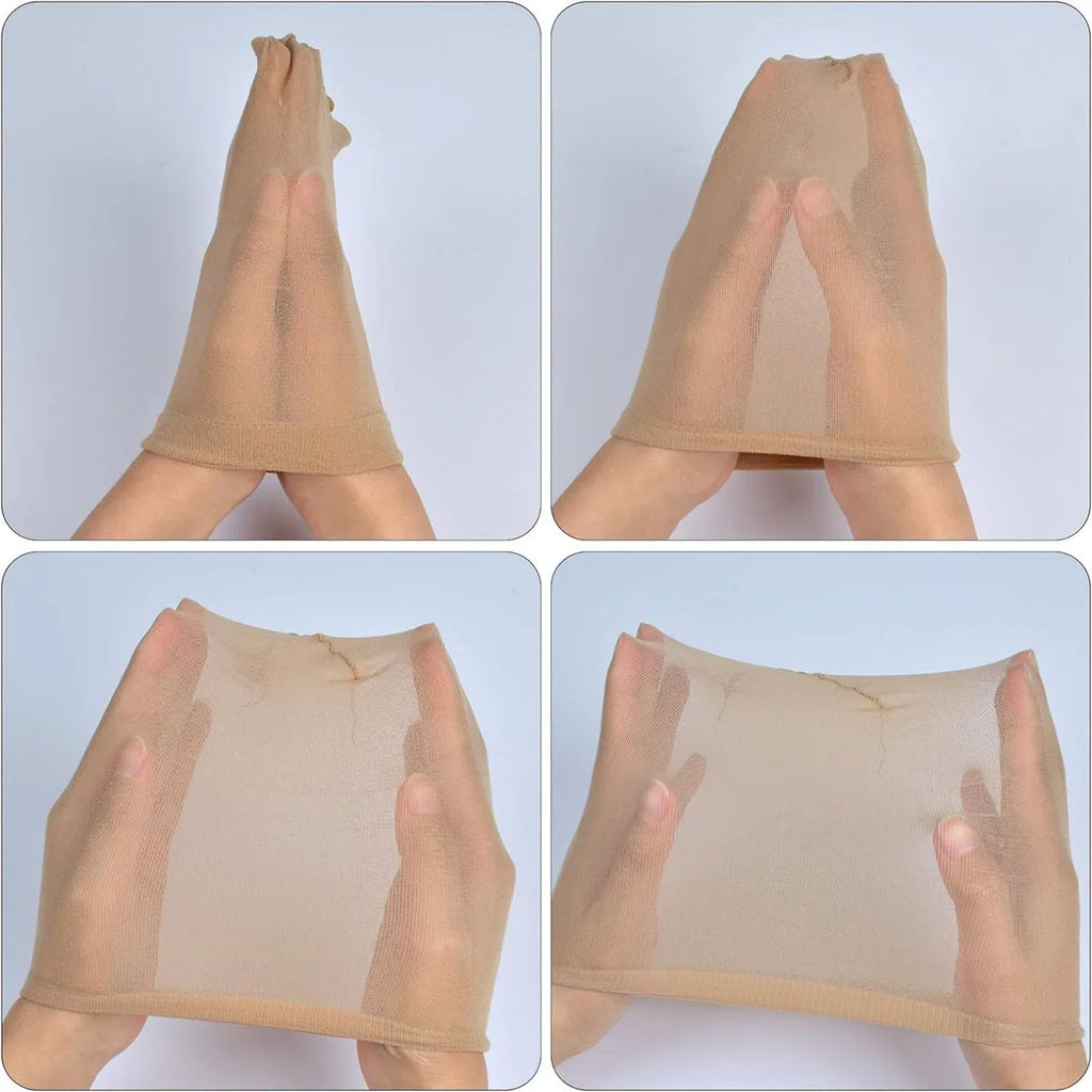 2Pcs Hair Cap Net Mesh For Weave Black Brown.