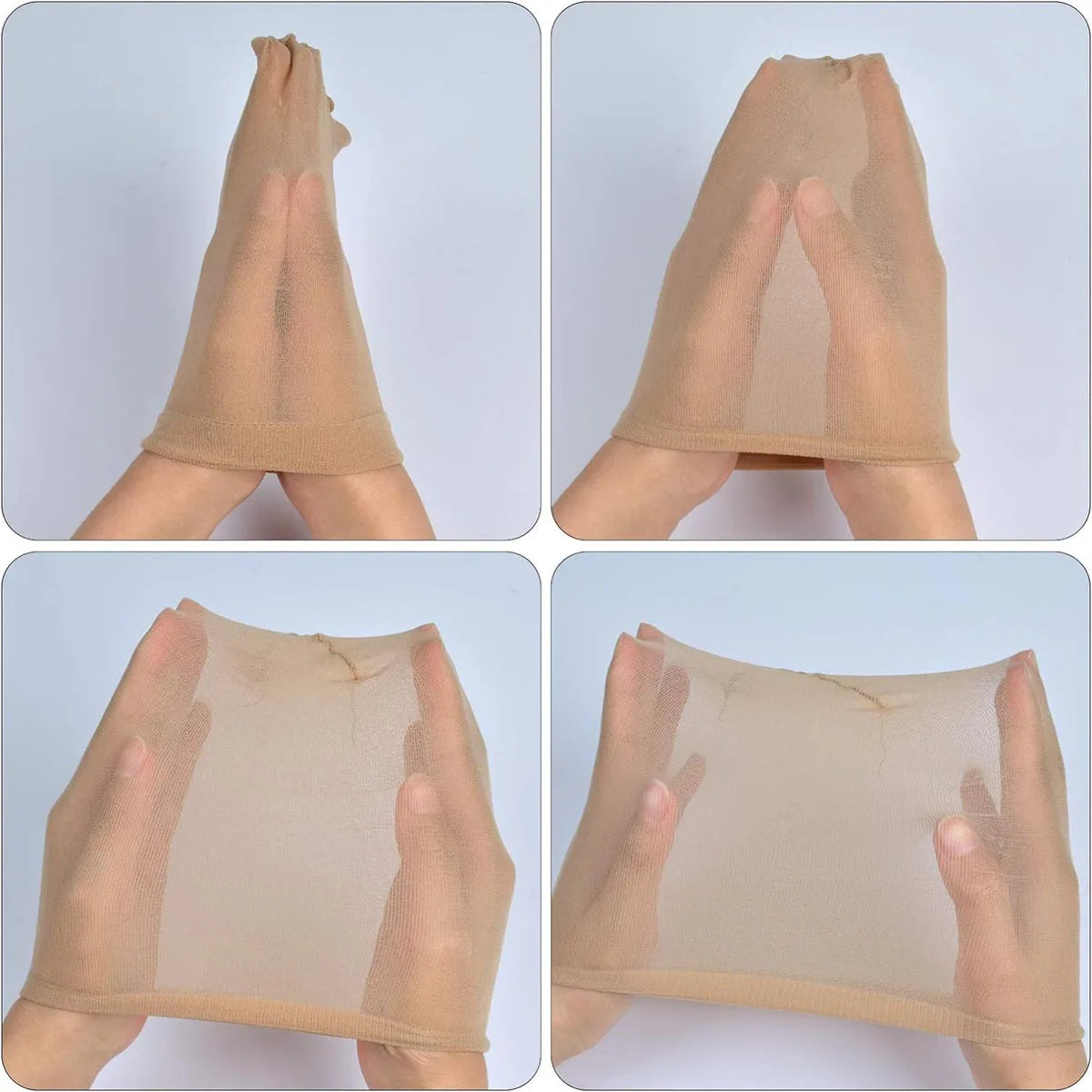 2Pcs Hair Cap Net Mesh For Weave Black Brown.