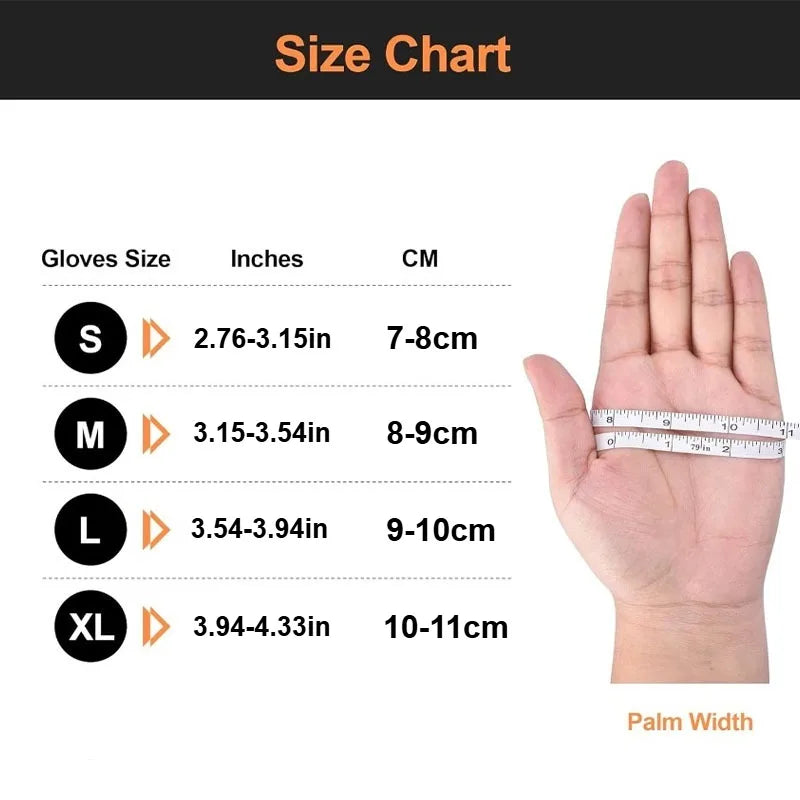 2-100PCS Heavy Duty Disposable Nitrile Gloves