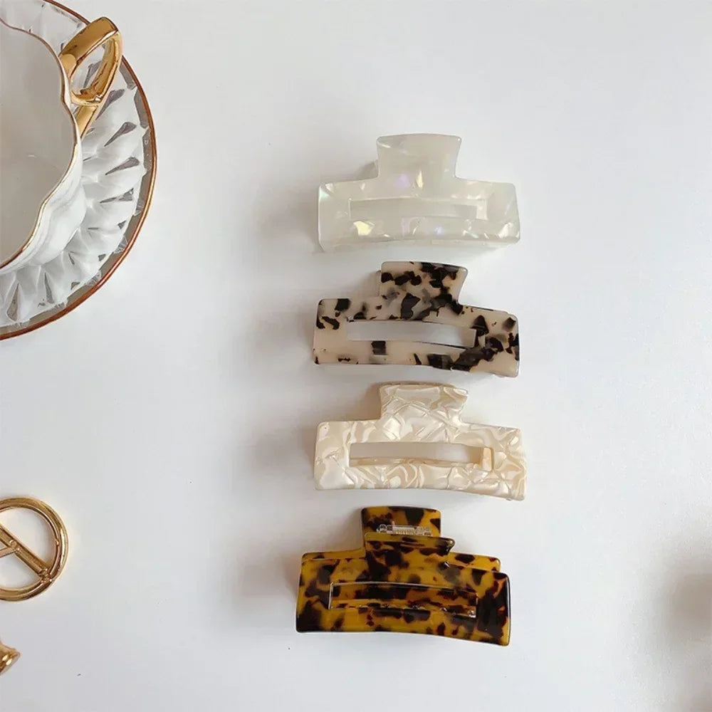 Leopard Hair Claw clip.