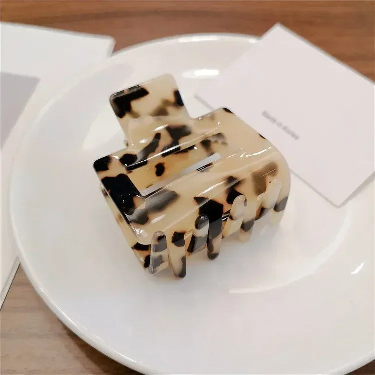 Leopard Hair Claw clip.