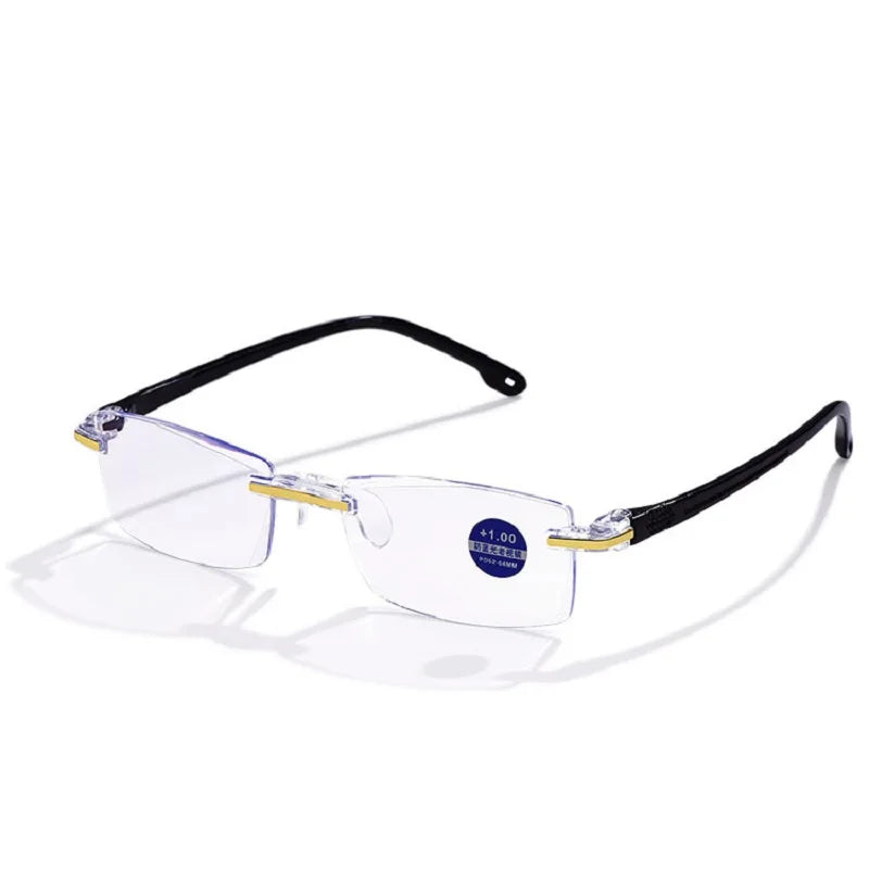 Men Retro Square glasses