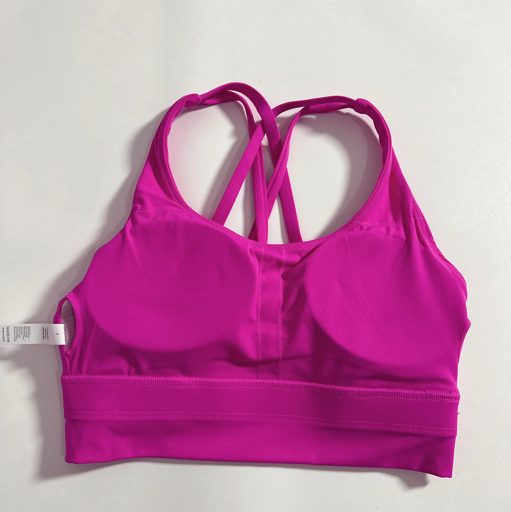 Cross Back Women Fitness Bra