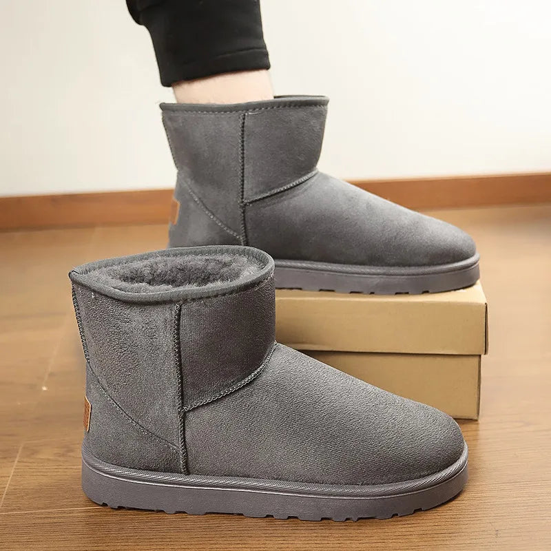 women Warmed Suede Winter Boots