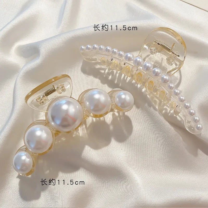 Pearl Hair Claws for Women.
