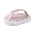1PC Equipped with a handle, powerful cleaning bathtub brush, 
bathroom cleaning brush, striped magic sponge wipe