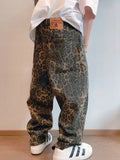 MenTan Leopard Jeans