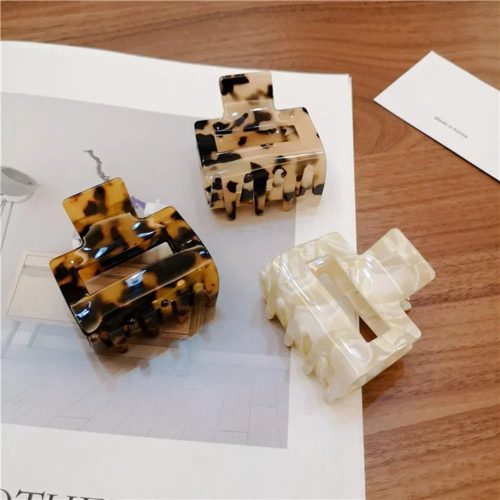 Leopard Hair Claw clip.