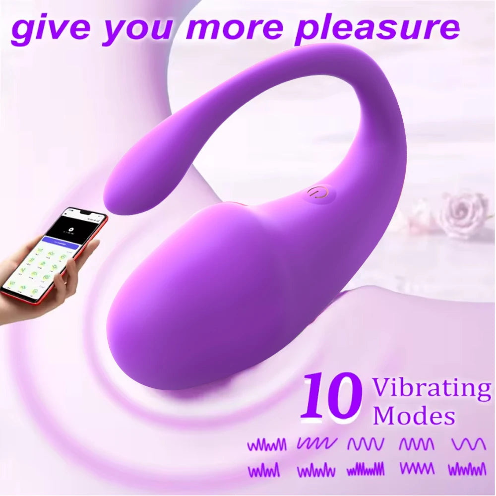 Wireless Bluetooth Dildo Vibrator