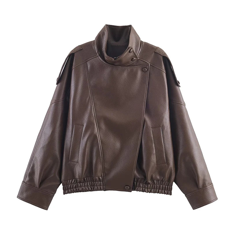 Women's Leather Jacket.