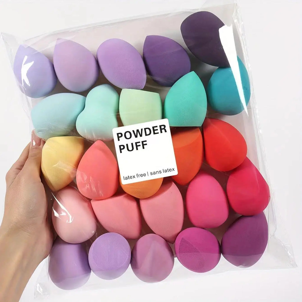 7piece/18piece makeup sponge set,