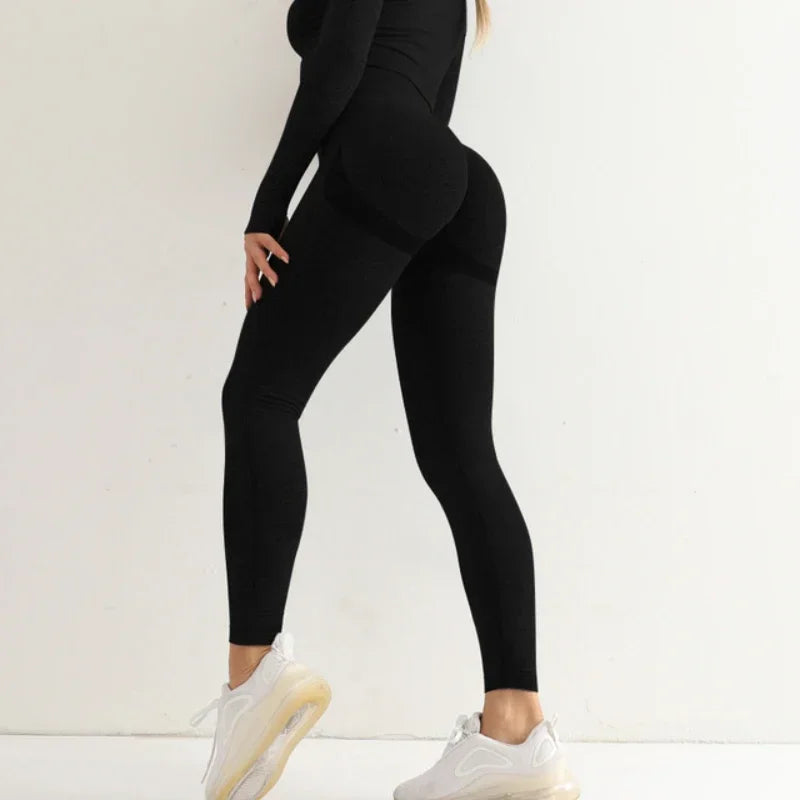 Women's sports fitness yoga pants running ride sports pants