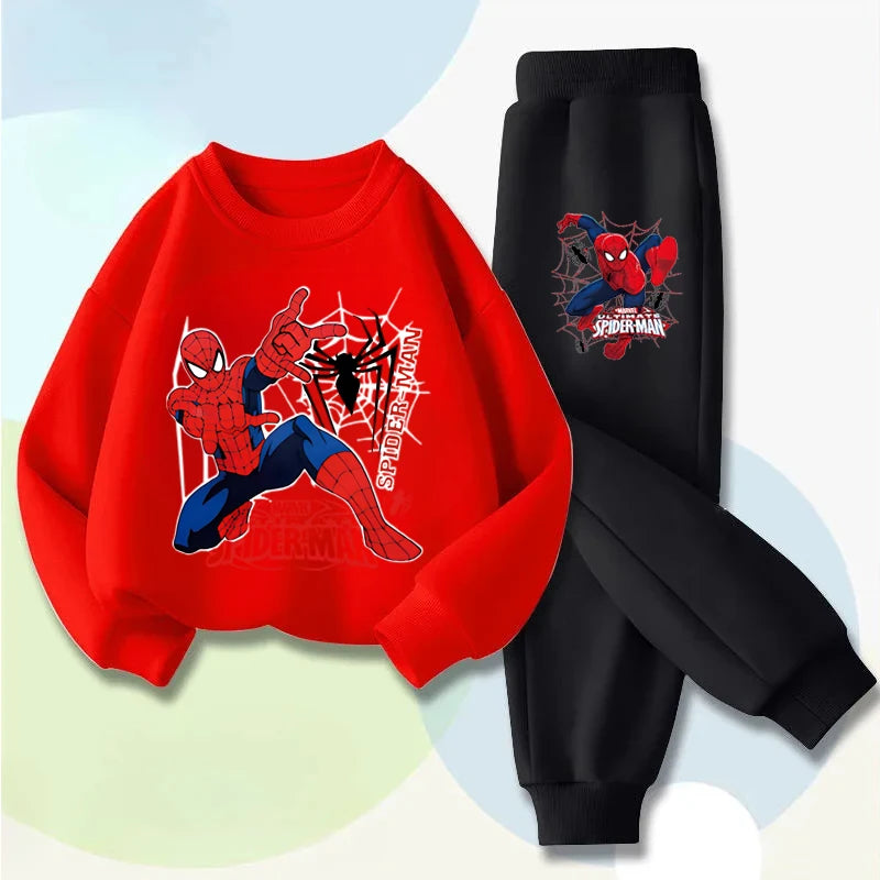 Children's Hoodies Sets  Spiderman Pullover