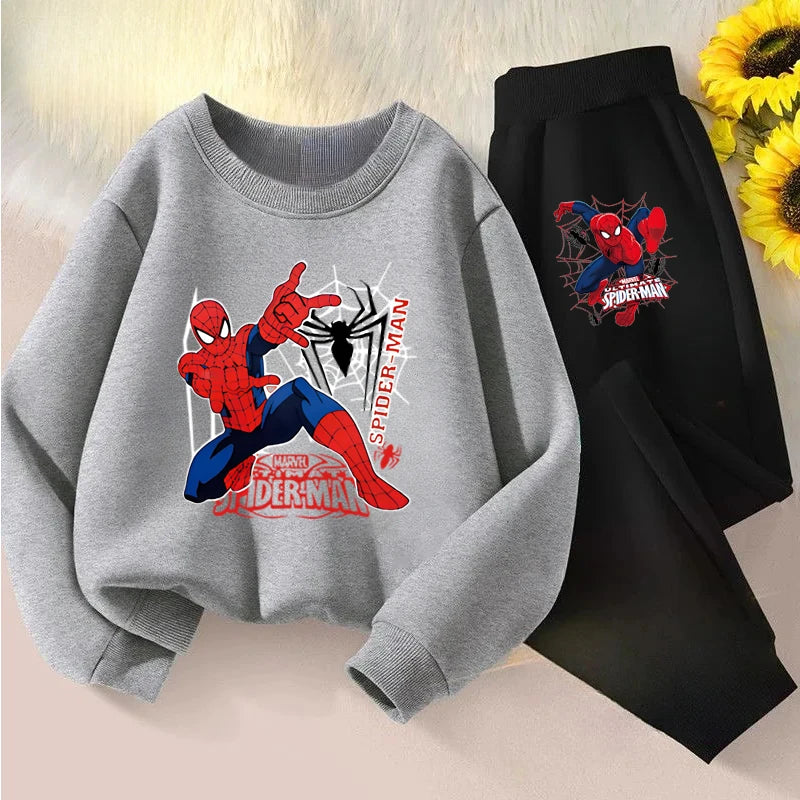 Children's Hoodies Sets  Spiderman Pullover