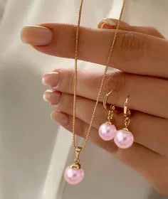 Women's  Pearl Jewelry Set
