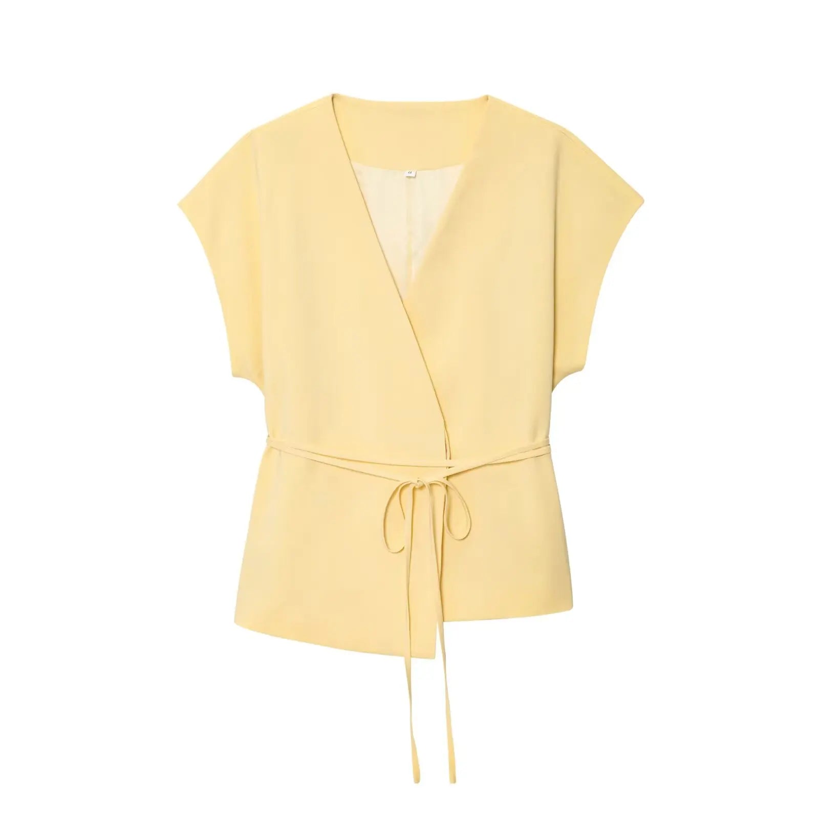 Women's Trouser Suits Sleeveless V-Neck Top