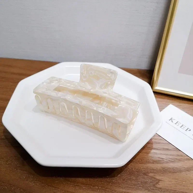 Leopard Hair Claw clip.