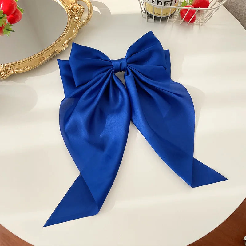 Bow Ribbon Hair Clip for Women