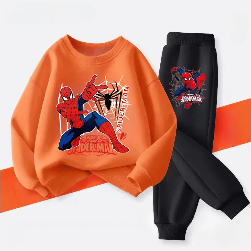 Children's Hoodies Sets  Spiderman Pullover