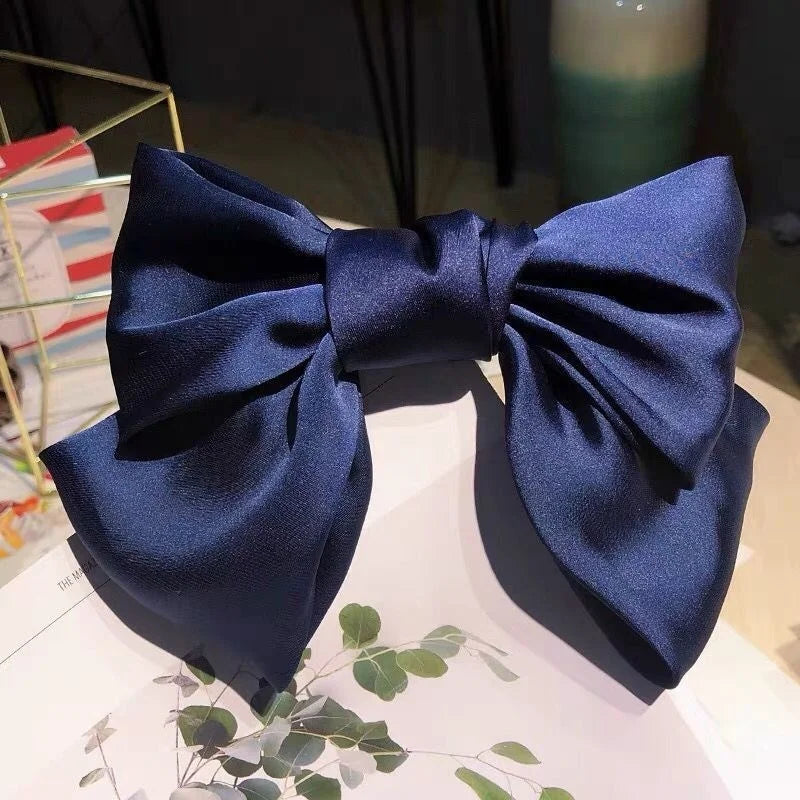 Bow Ribbon Hair Clip for Women