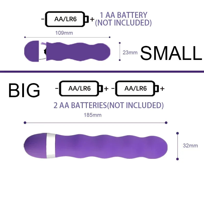 G Spot Vagina Vibrator, Butt Plug