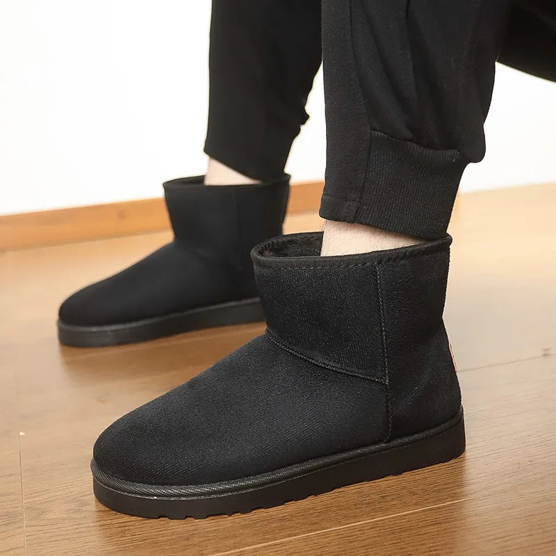 women Warmed Suede Winter Boots