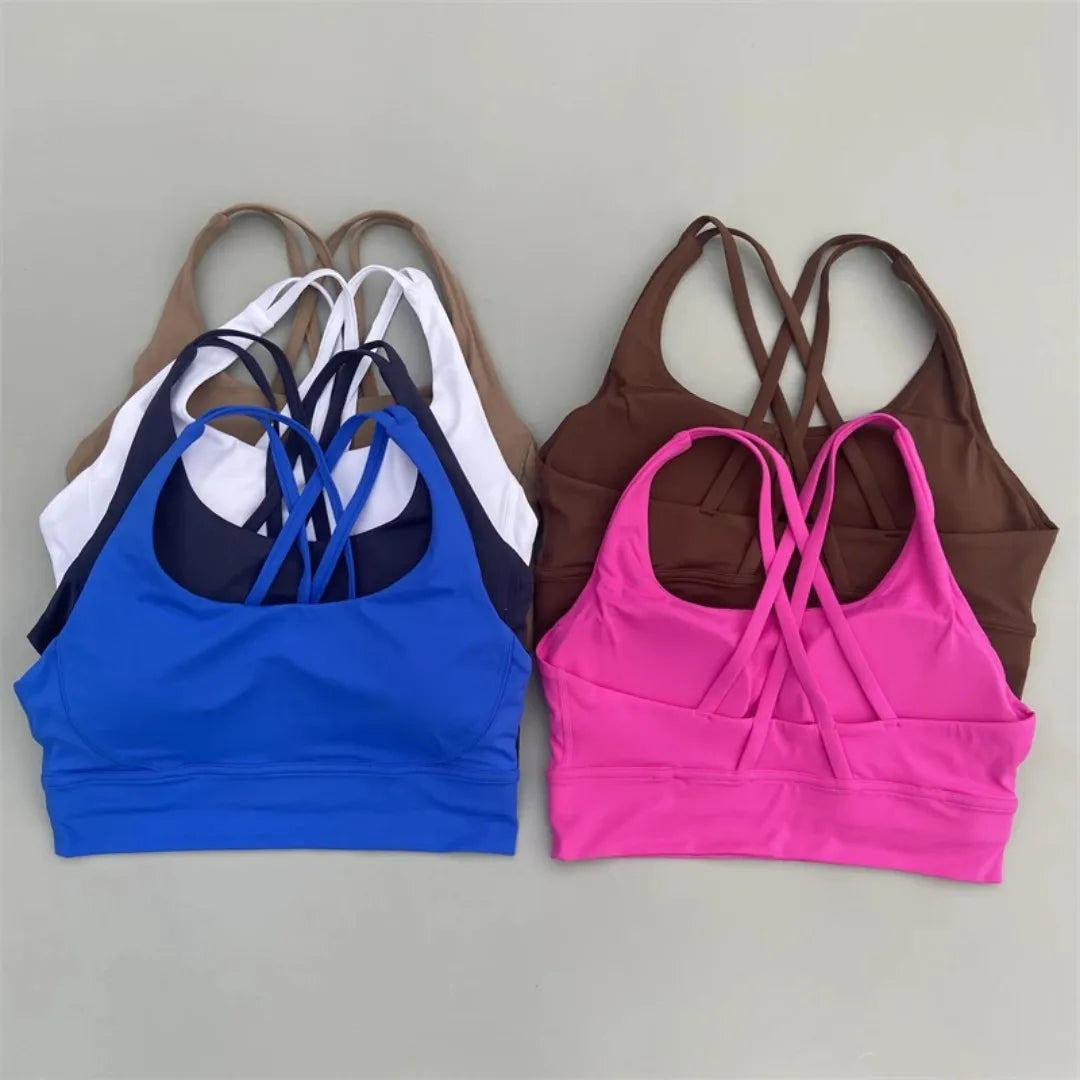 Cross Back Women Fitness Bra