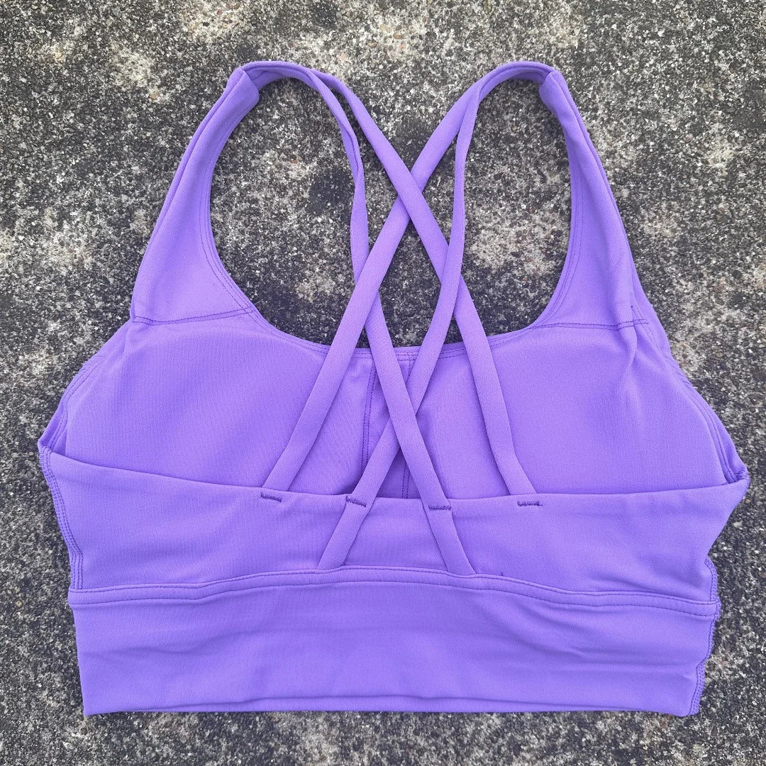 Cross Back Women Fitness Bra