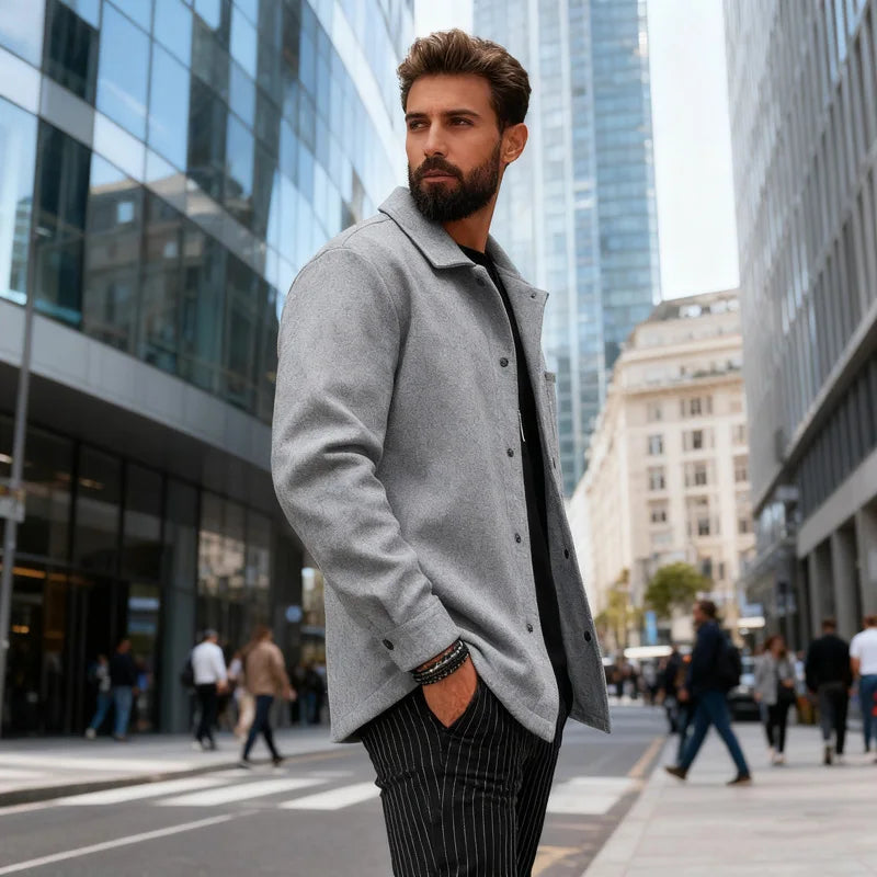 Men's Warm Brushed Jacket