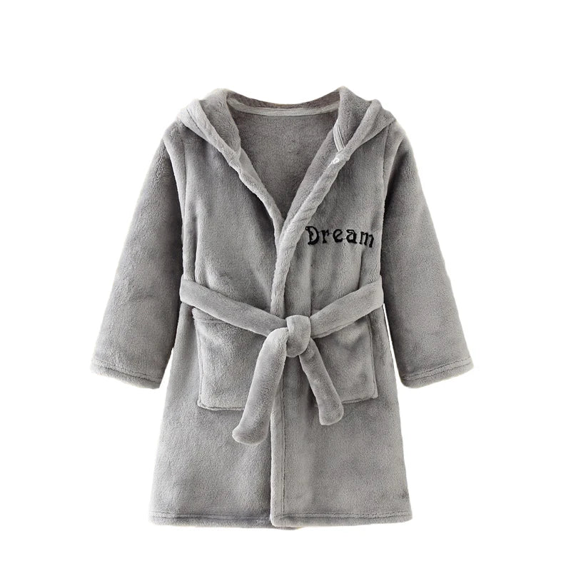 Boy and Girls Flannel Robe