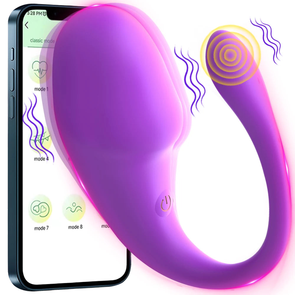 Wireless Bluetooth Dildo Vibrator
