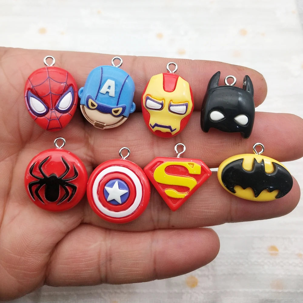 10pcs Resin Cartoon Charm