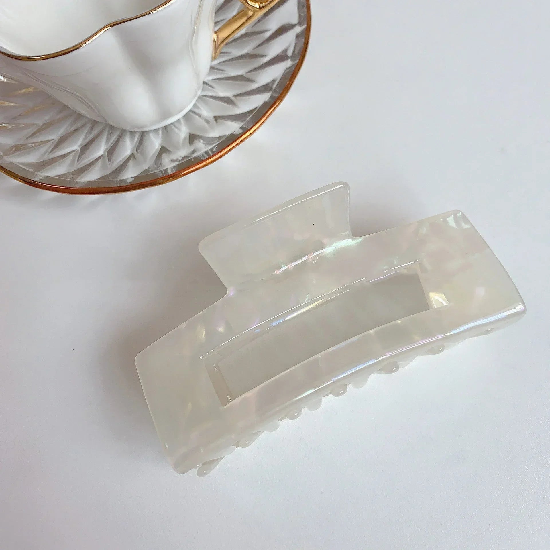 Leopard Hair Claw clip.