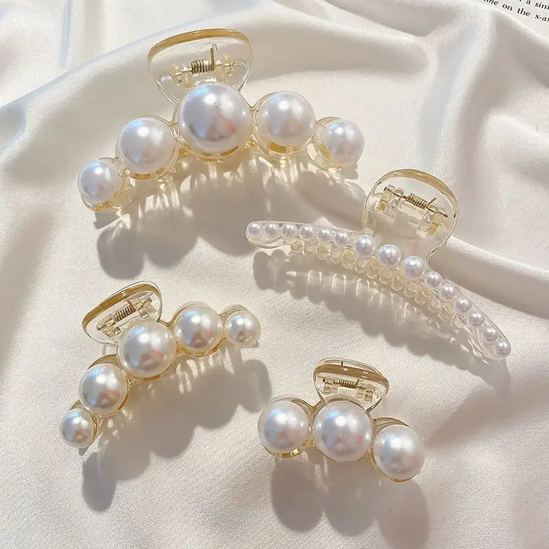 Pearl Hair Claws for Women.